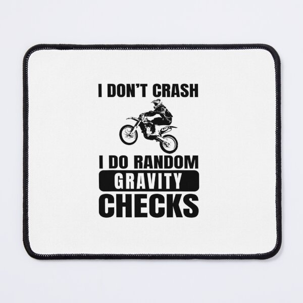 Item preview, Dont Crash I Do Random Gravity Checks/Black designed and sold by Foryoubroshirt.