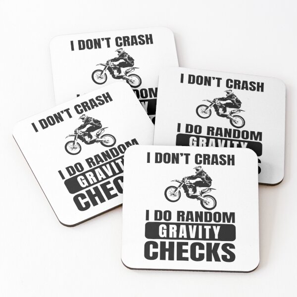 Item preview, Dont Crash I Do Random Gravity Checks/Black designed and sold by Foryoubroshirt.