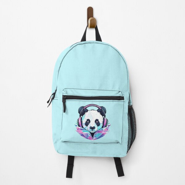 Item preview, Lowpoly DJ Panda Blue And Purple designed and sold by SweetClicks123.
