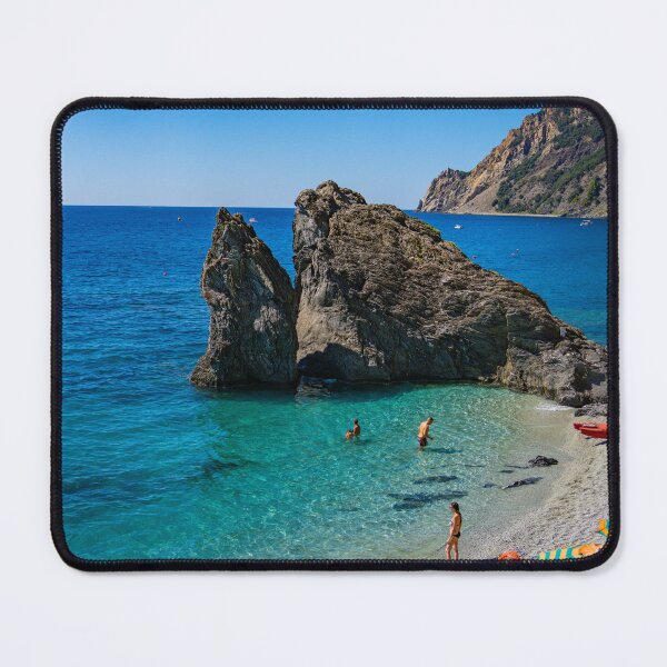 Item preview, The Rocks at Monterosso al Mare  designed and sold by Roselyn Shoko.