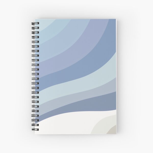 Baby Blue Square Notebook, Zazzle