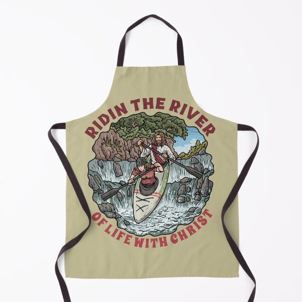 Item preview, Jesus & Girl Kayaking designed and sold by ChristlikeMerch.