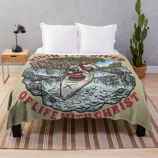 Item preview, Jesus & Girl Kayaking designed and sold by ChristlikeMerch.