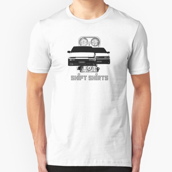 Shift Shirts Lightning and Thunder - AE86 Inspired Slim Fit T-Shirt