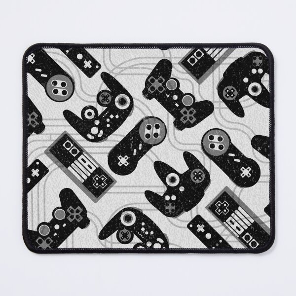 Item preview, Video Game Controllers for Gamers in Black and White designed and sold by ArtfulFreddy.