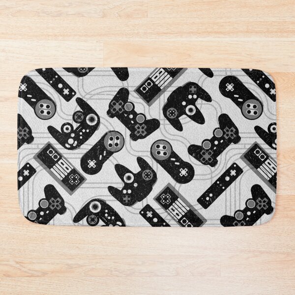 Item preview, Video Game Controllers for Gamers in Black and White designed and sold by ArtfulFreddy.