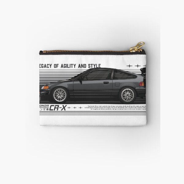 Item preview, Sleek CR-X Black Designs - Unique Artwork on Redbubble designed and sold by carvect-id.