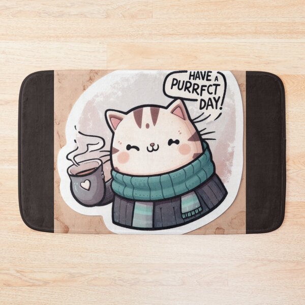 Item preview, Have A purrfct DAY designed and sold by elrashedy007.