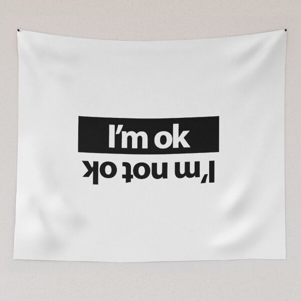 Item preview, I'm ok - I'm Not ok designed and sold by GreenGuyTees.