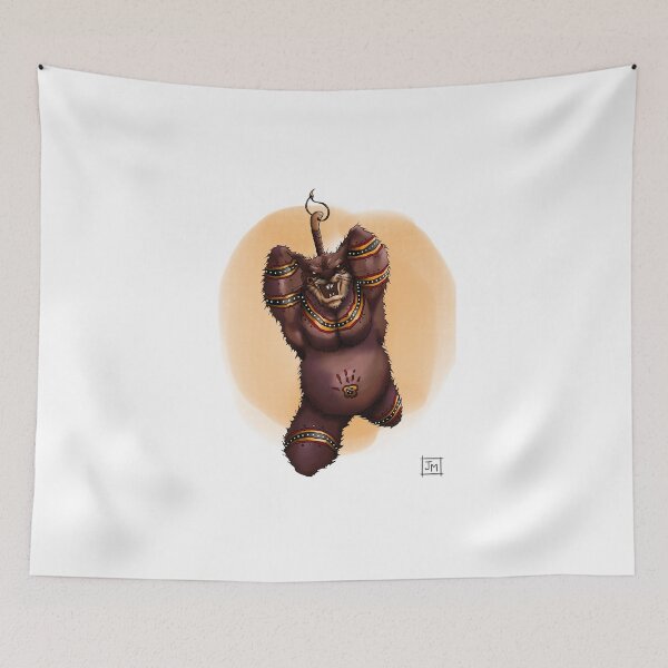 Artikelvorschau, Combat Wombat Cartoon Art – Australische Tiere – Niedliche Kinderkunst entworfen und verkauft von Fae Visions Boutique.