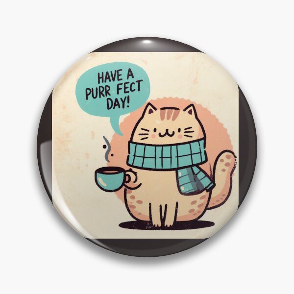 Item preview,  Have A purr fect DAY designed and sold by elrashedy007.