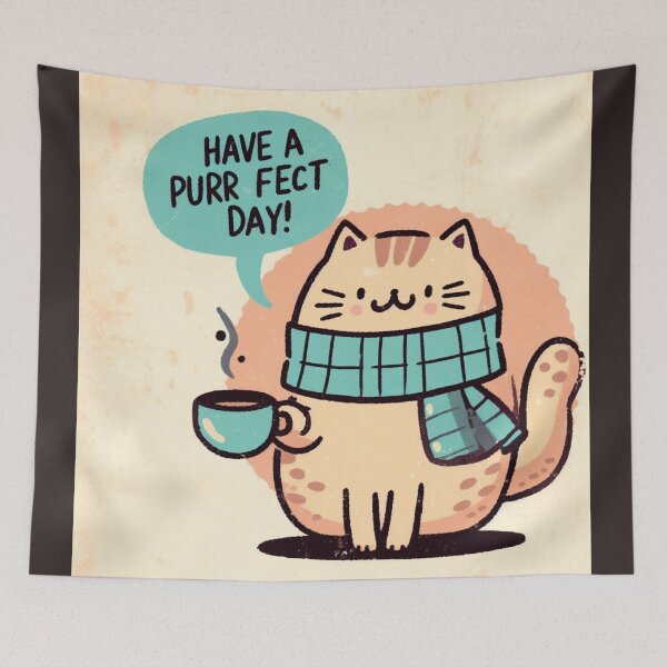 Item preview,  Have A purr fect DAY designed and sold by elrashedy007.