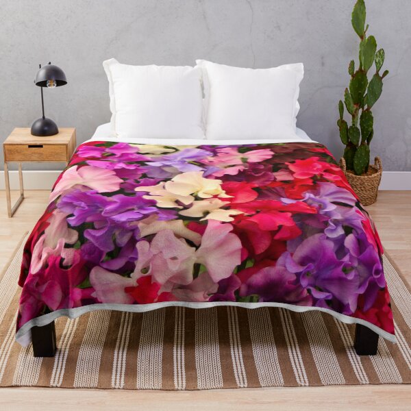 Item preview, Stunning sweet pea flowers in bloom designed and sold by FranWest.
