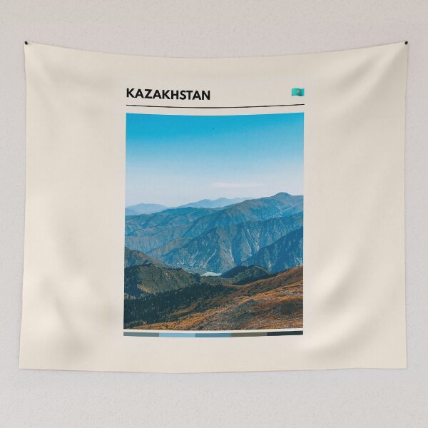 Item preview, Visit Kazakhstan (Travel The World) designed and sold by RabbitK.
