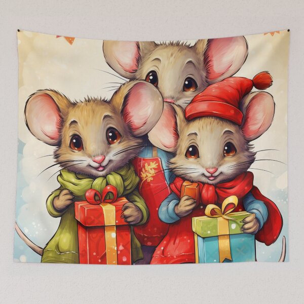 Item preview, The Holiday Mouse A Festive Journey 002 designed and sold by ajsloan.