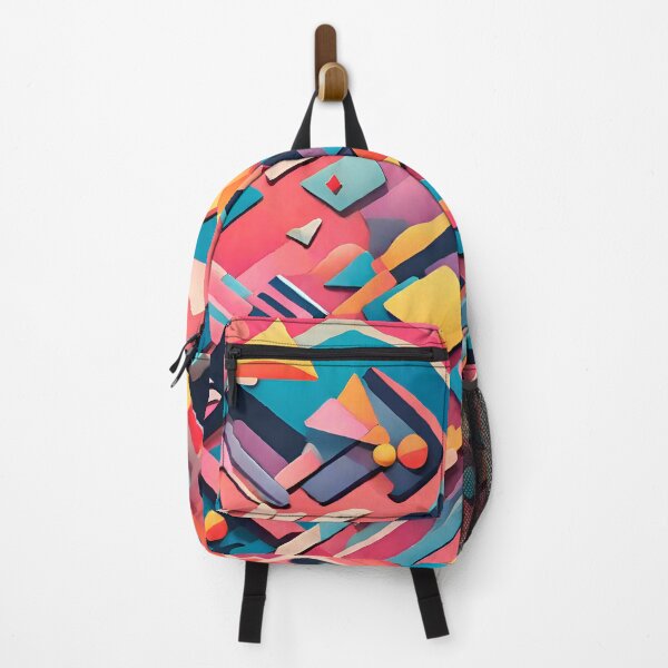 Item preview, Retro Vibe Using Geometric Shapes: A Nostalgic Journey Through Design designed and sold by Best-Art-32.
