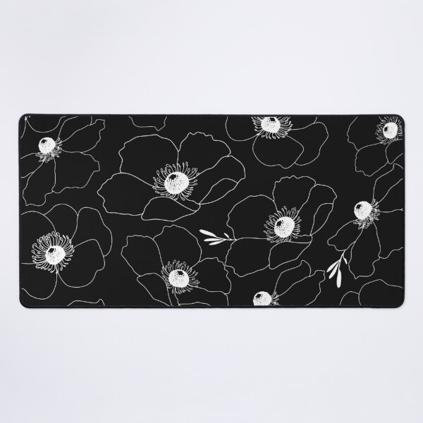 Item preview, Anemone Pattern in White designed and sold by SusanEileenEvans.