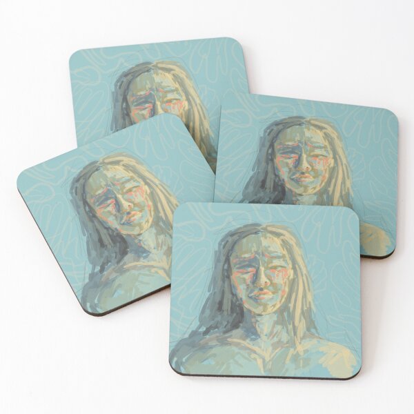 Item preview, Abstract Portrait designed and sold by lizardonion.
