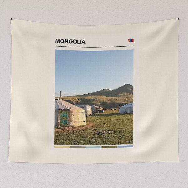 Item preview, Visit Mongolia (Travel The World) designed and sold by RabbitK.