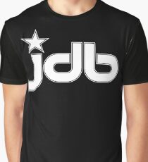 JDB Superstar Initials White Graphic T-Shirt