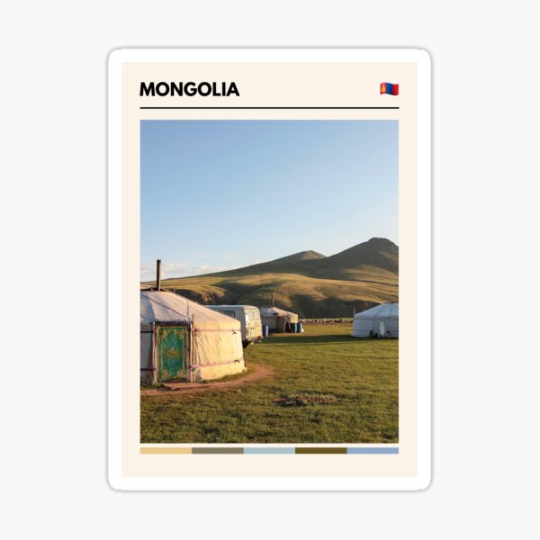 Aperçu de l'œuvre Visiter la Mongolie (Voyage dans le monde) créée et vendue par RabbitK.
