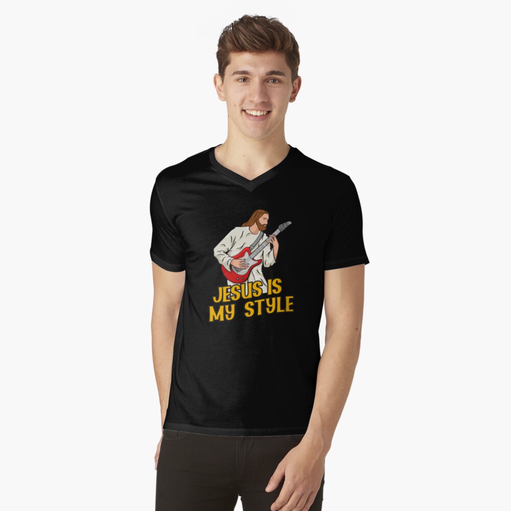 Item preview, V-Neck T-Shirt designed and sold by ChristlikeMerch.