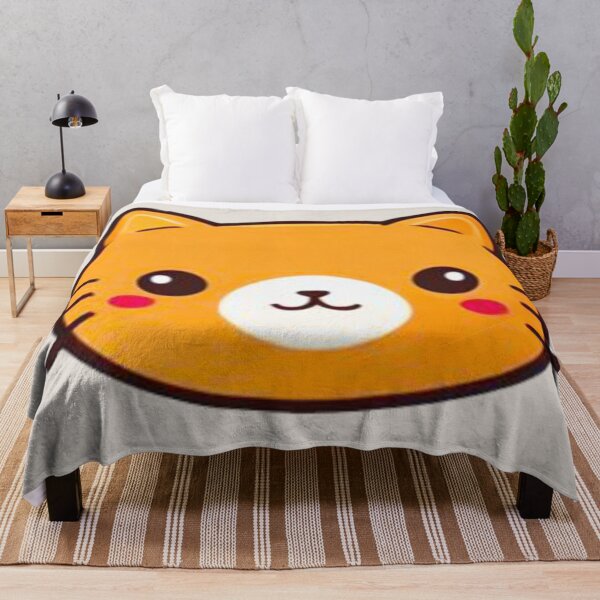 Item preview, Kawaii Neko Delight Sticker - Japanese-Inspired Orange Cat Art! designed and sold by evilishgoods.
