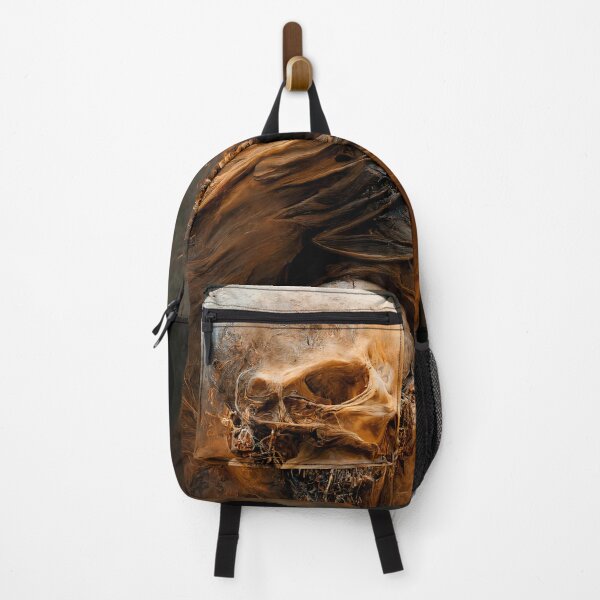 Item preview, Surreal skull, abstract oil painting designed and sold by FrameMyBrain.