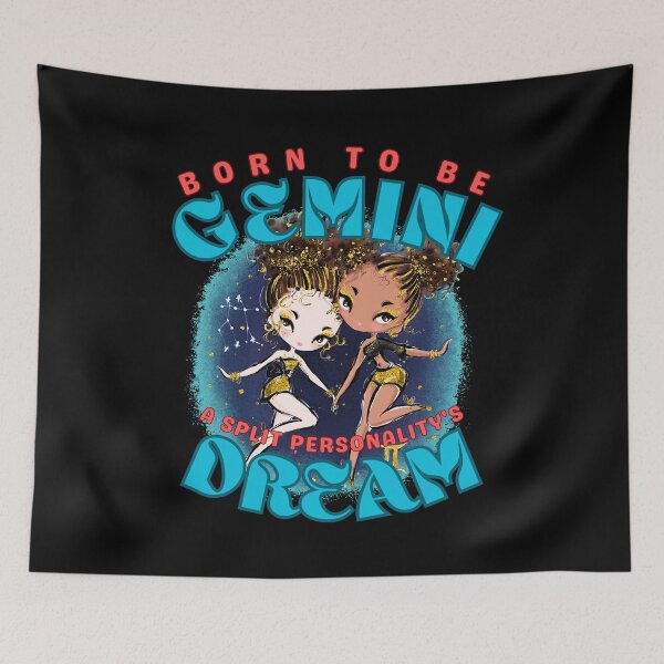 Item preview, Born To Be Gemini: A Split Personality's Dream. gemini birthday designed and sold by ZodiacWonders.