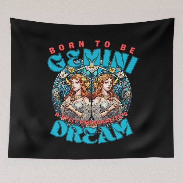 Item preview, Born To Be Gemini: A Split Personality's Dream. gemini may designed and sold by ZodiacWonders.