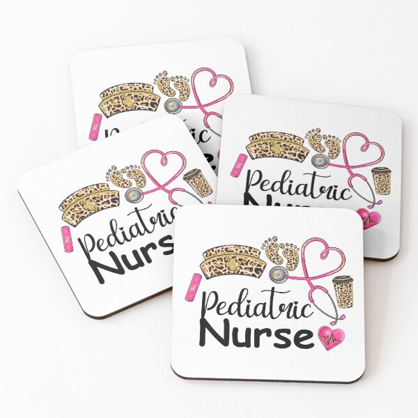Item preview, Pediatric Nurse Cute Sticker Pink designed and sold by Christikamal.