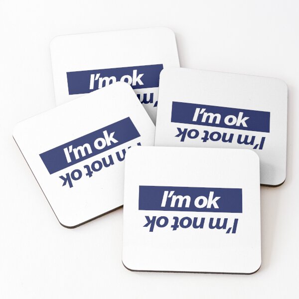Item preview, I'm ok / I'm Not ok designed and sold by GreenGuyTees.
