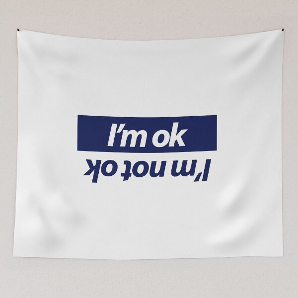 Item preview, I'm ok / I'm Not ok designed and sold by GreenGuyTees.