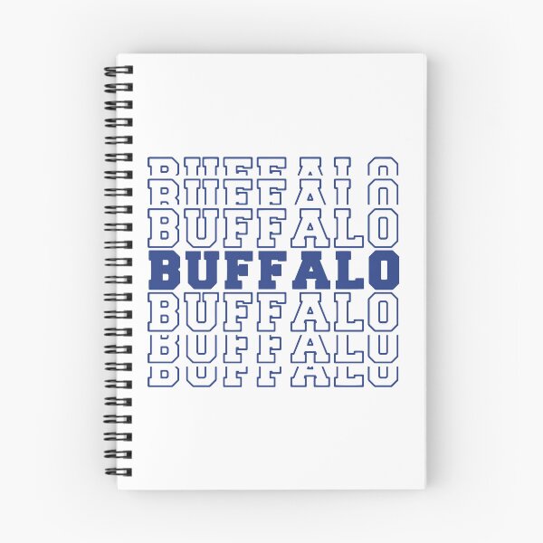 Item preview, Buffalo Stacked Varsity Text designed and sold by billsmania.