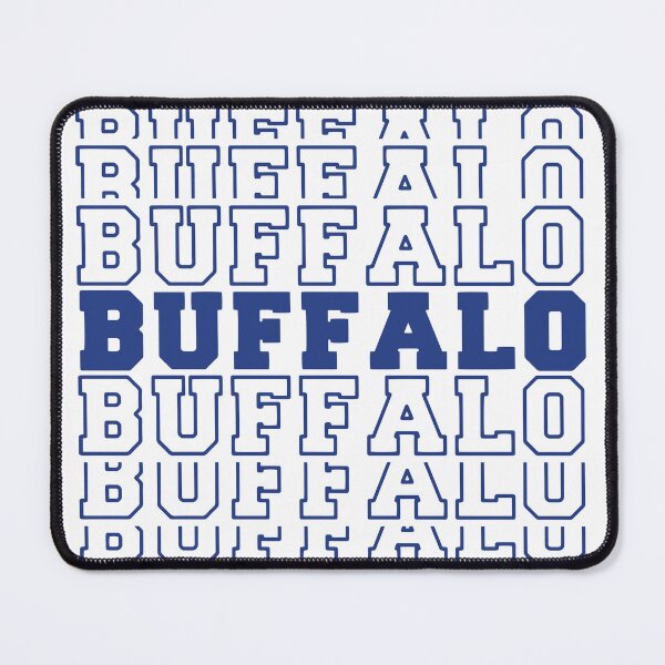 Item preview, Buffalo Stacked Varsity Text designed and sold by billsmania.