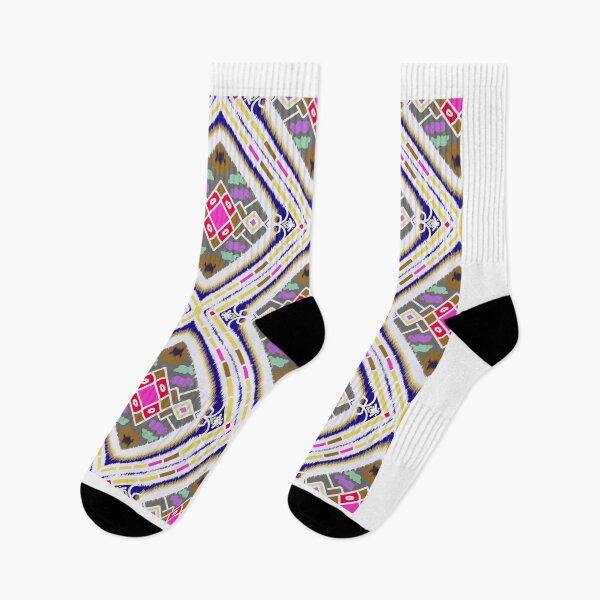 Item preview, Pattern of geometric multicolor lines and stripe seamless for dress, clothing designed and sold by NarongStocker37.