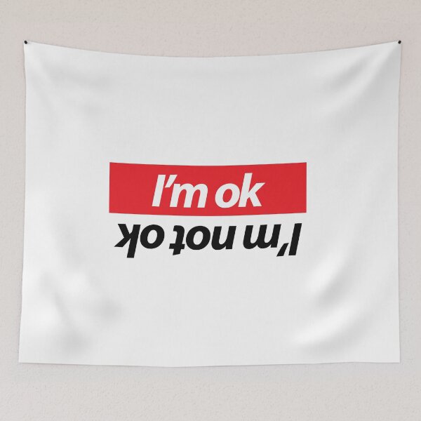 Item preview, I'm ok - I'm Not ok designed and sold by GreenGuyTees.