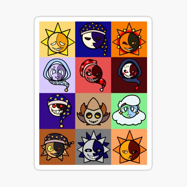 Item preview, Sun and Moon Show Gang designed and sold by PennyCraft.