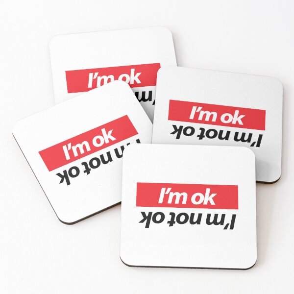 Item preview, I'm ok / I'm Not ok designed and sold by GreenGuyTees.