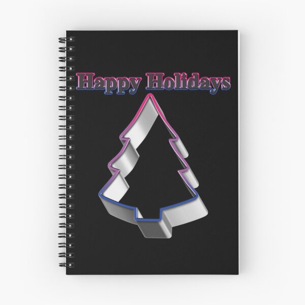 Item preview, Cookie cutter Tree LGBT Happy Holidays Bisexual Pride designed and sold by TheirChoice.