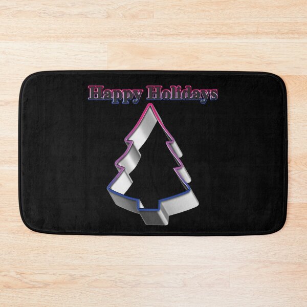 Item preview, Cookie cutter Tree LGBT Happy Holidays Bisexual Pride designed and sold by TheirChoice.