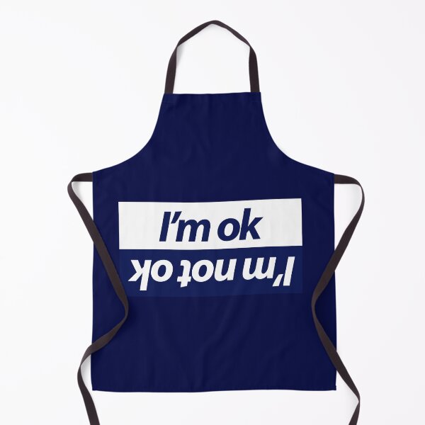 Item preview, I'm ok... I'm not ok funny car sticker or t-shirt designed and sold by GreenGuyTees.