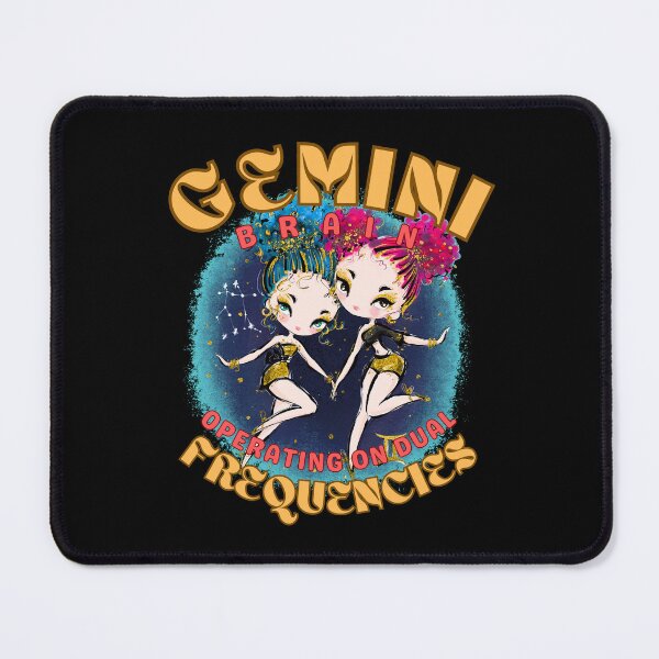 Item preview, Gemini Brain: Operating On Dual Frequencies. gemini zodiac sign designed and sold by ZodiacWonders.