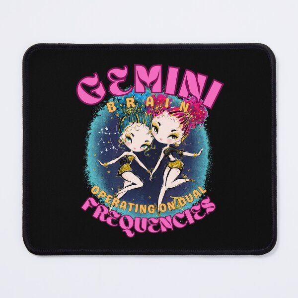 Item preview, Gemini Brain: Operating On Dual Frequencies. gemini astrological sign designed and sold by ZodiacWonders.