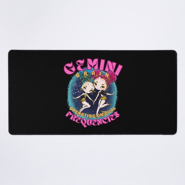 Item preview, Gemini Brain: Operating On Dual Frequencies. gemini astrological sign designed and sold by ZodiacWonders.