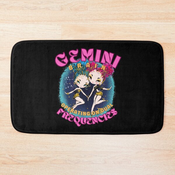 Item preview, Gemini Brain: Operating On Dual Frequencies. gemini astrological sign designed and sold by ZodiacWonders.