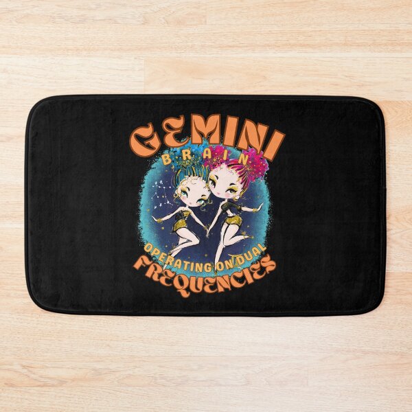 Item preview, Gemini Brain: Operating On Dual Frequencies. gemini quote designed and sold by ZodiacWonders.