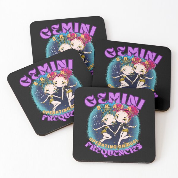 Item preview, Gemini Brain: Operating On Dual Frequencies. gemini constellation designed and sold by ZodiacWonders.