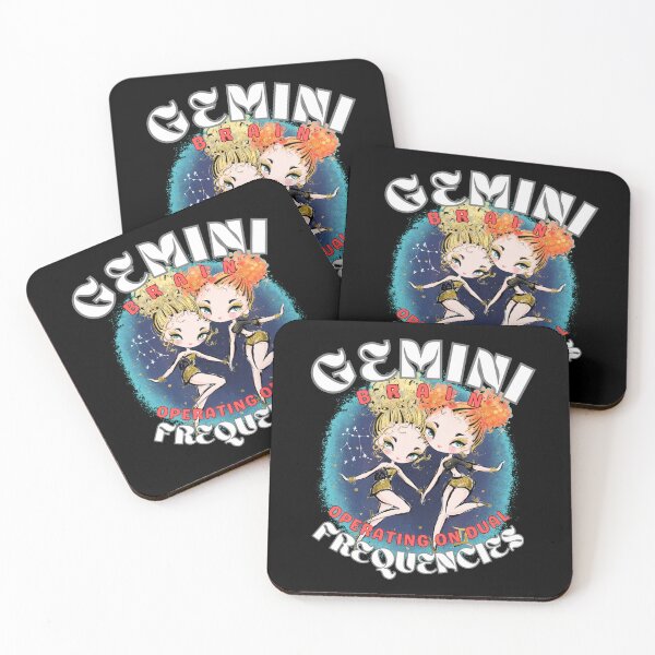 Item preview, Gemini Brain: Operating On Dual Frequencies. gemini sayings designed and sold by ZodiacWonders.