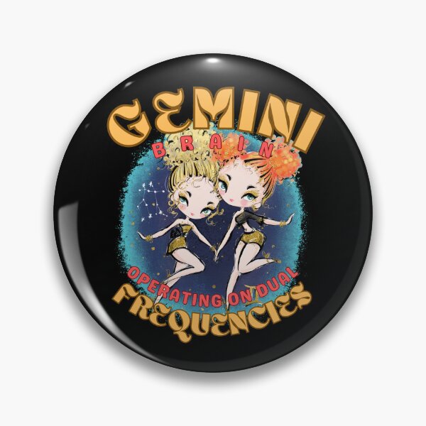 Item preview, Gemini Brain: Operating On Dual Frequencies. gemini funny designed and sold by ZodiacWonders.